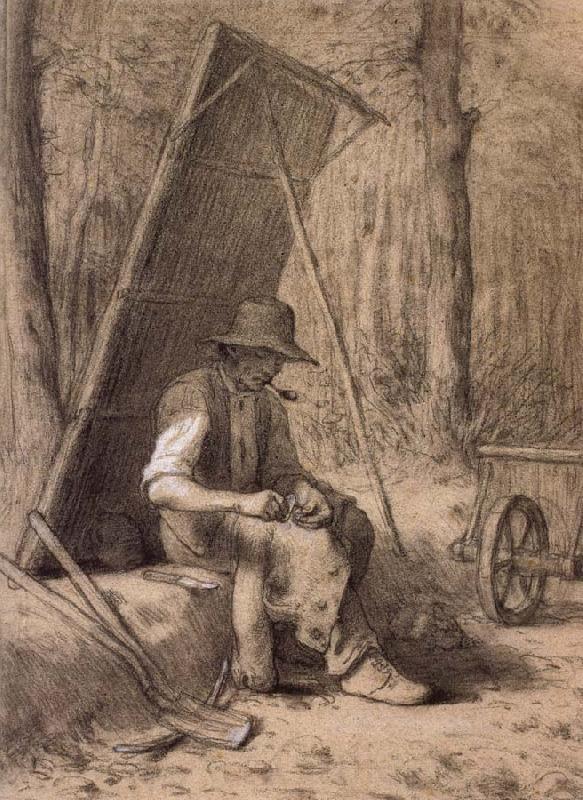 Jean Francois Millet The Road Mender